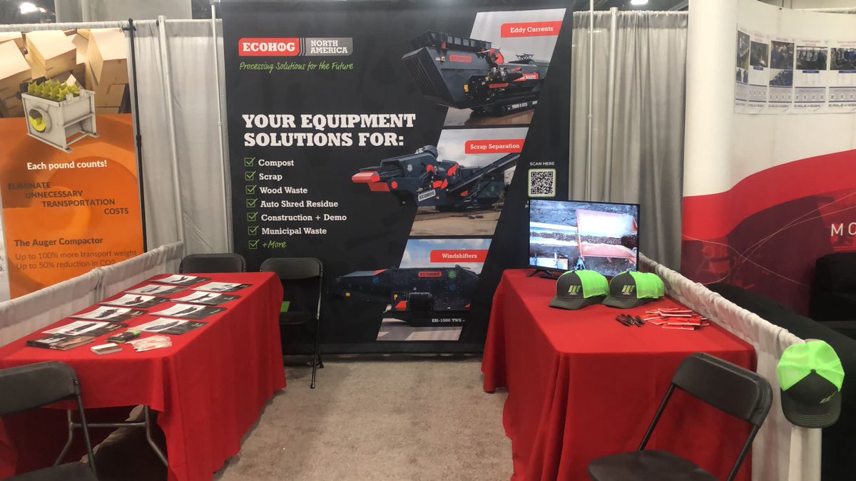 elvselect's tweet photo. Visit James Tunnicliffe at our booth at the WasteExpo at booth #2770 today! https://t.co/hXv5YUT6bk
