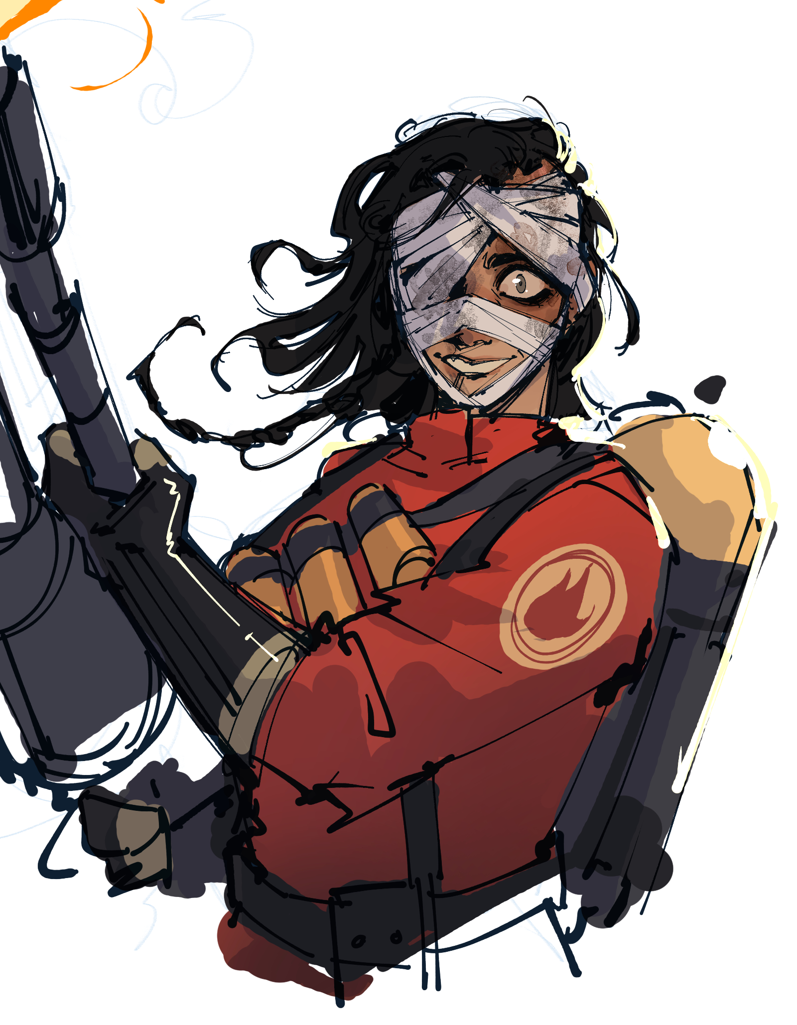 basuki on Twitter: "#TF2 Pyro, but woman? https://t.co/1oipuo9Vpl" / Twitter