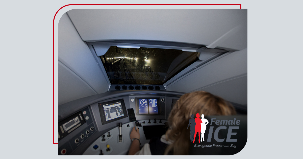 DB_Bahn's tweet photo. Heute fährt der #FemaleICE von München -> Berlin. Der Zug ist komplett mit weiblichem Personal besetzt &amp; wird entlang der Strecke maßgeblich von Kolleginnen begleitet. Damit setzt die #DeutscheBahn ein Zeichen für mehr Sichtbarkeit von Frauen in einer technikorientierten Branche. https://t.co/B5TKiErSBo