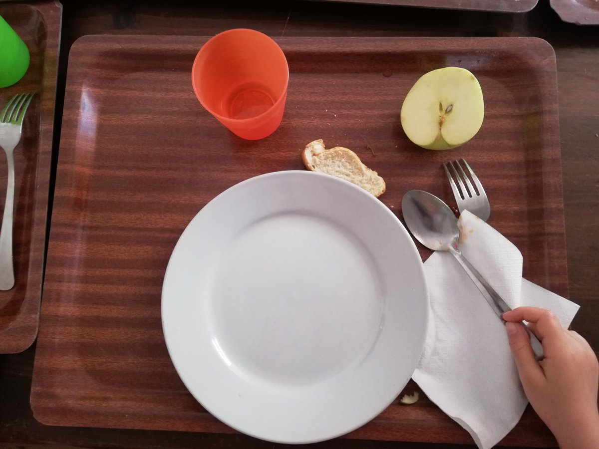 Después de toda la mañana descubriendo la granja, estamos dejando los platos vacíos 👏🏼👏🏼
#granja #5años <a href="/HBSTORREJON/">Humanitas Torrejón</a>