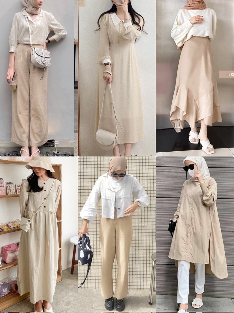 ✨Inspirasi outfit white cream✨

A thread✨