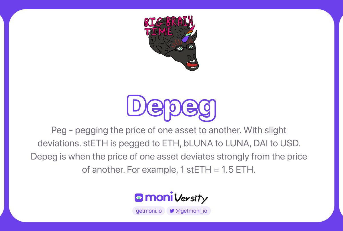 getmoni_io's tweet image. #WTFIS

Arbitrage supports peg. If price falls in the DEX liquidity pool, it is profitable for arbitrageurs to buy in that pool and sell on CEX. Price converges 👏