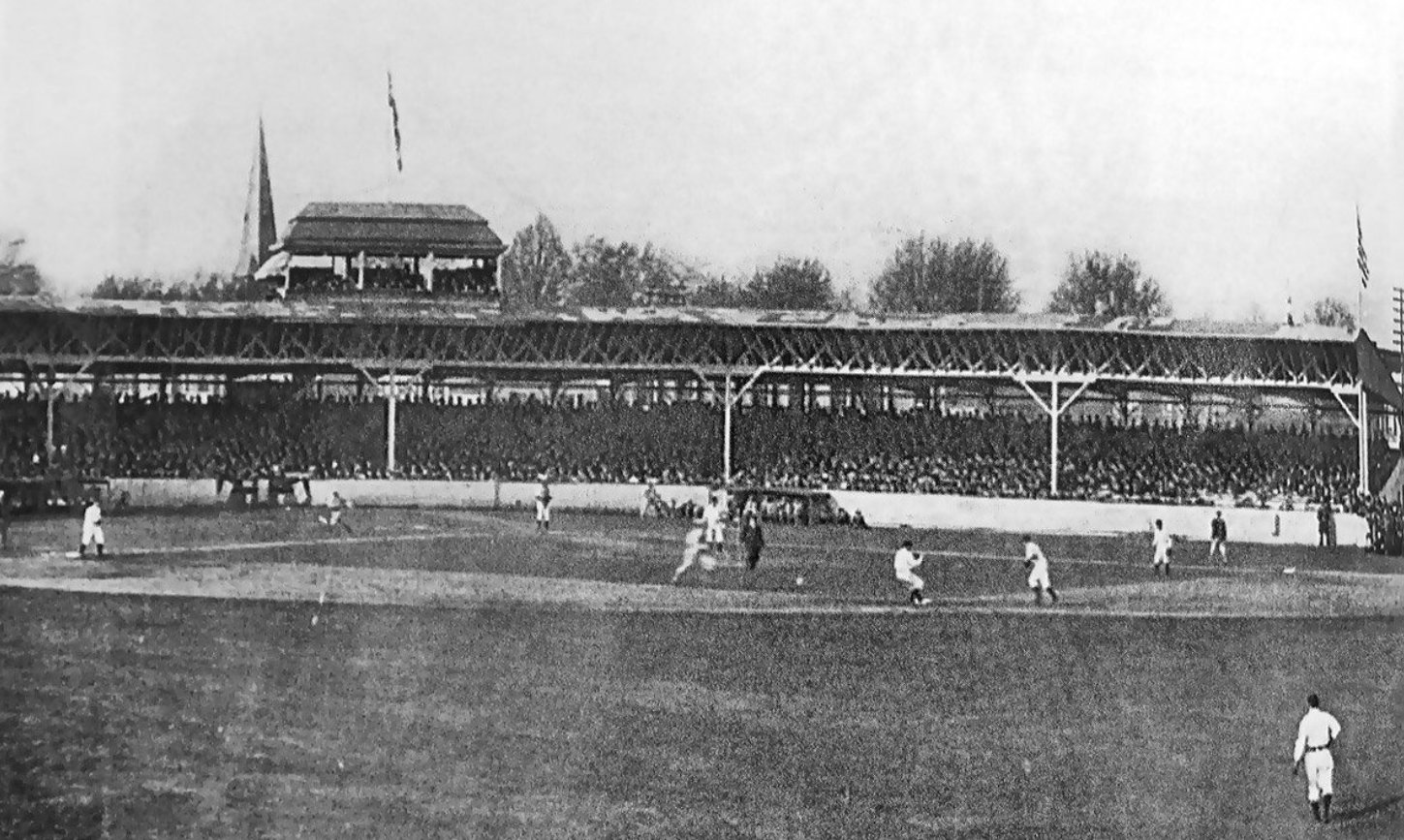 Union Park, Baltimore, May 11, 1891 - Over 10,000 see the first game at Orioles new ballpark  against the St Louis Browns . The Orioles would take the contest by 8-4 score aided by five runs in the first two innings and 10 errors by the Browns fielders https://t.co/lNRrYKdybA