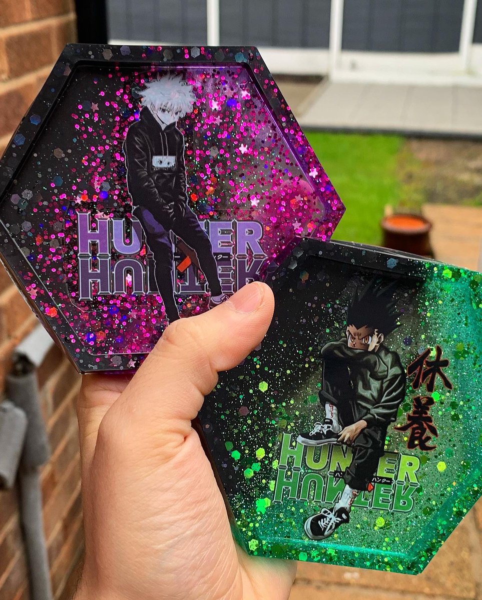 Planet_coasters's tweet photo. Killua X Gon coaster set 👌🏼 https://t.co/9yrbbxSL4Q