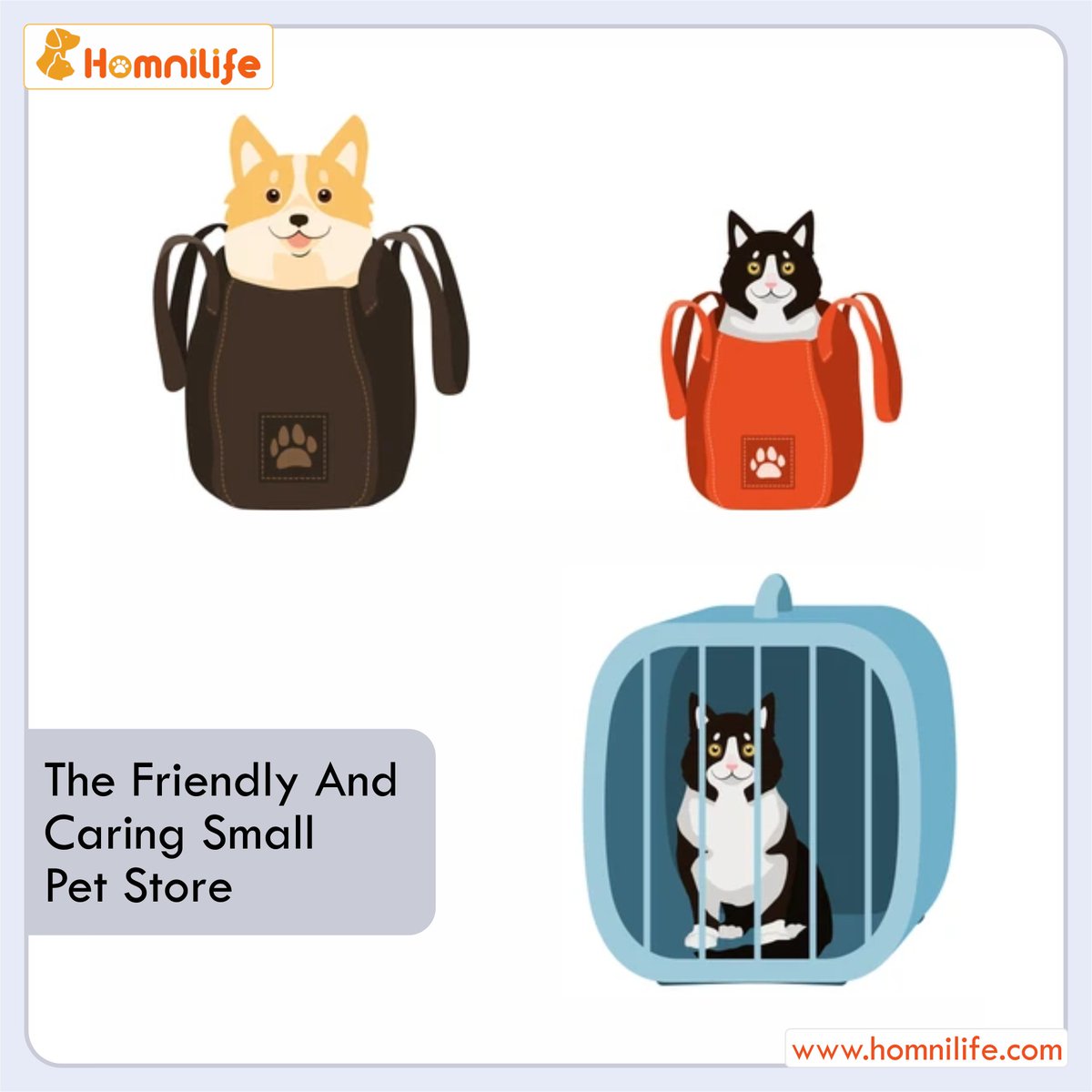Homnilife_US's tweet photo. “There’s a saying. If you want someone to #love you #forever, buy a #cat, feed it and keep it around.”
And #Homnilife has a #great #solution for that.

Visit us at https://t.co/D5ktUUzXe6 to know more

#cutecat #catfun #catmedical #cataccessories #portablebag #catbag #catlove https://t.co/ULjCfZsgDi