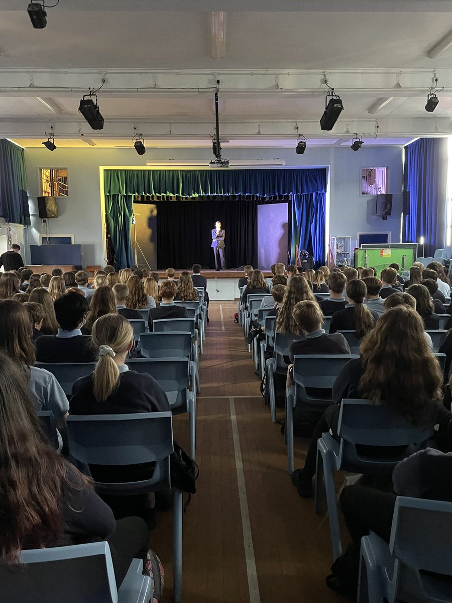 We’ve been incredibly fortunate to have the brilliant <a href="/AshtonOwen_/">Ashton Owen</a> perform ‘Outskirts’ - a performance that questioned the year 9 and 10 students relationship with racism in a rural context. Huge thanks to <a href="/CreativArtsEast/">Creative Arts East</a> and <a href="/SheringhamLT/">Sheringham Little Theatre</a> for supporting this.