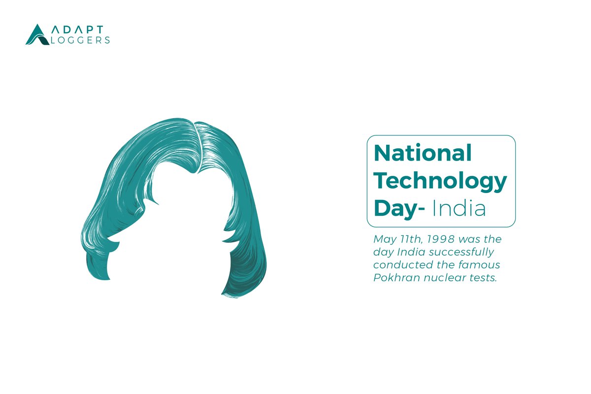 AdaptLoggers's tweet photo. Adapt wishes all Indians a very Happy National Technology Day.
#nationaltechnologyday #apjabdulkalam #apj #adapt #adaptloggers https://t.co/xaeyKm9sWz