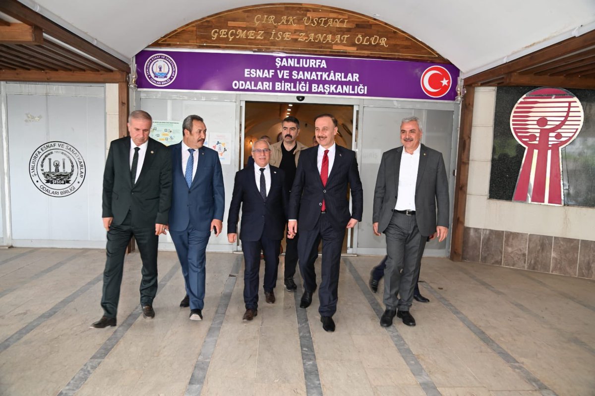 Şanlıurfa Esnaf ve Sanatkarlar Odaları Birliği tweet media