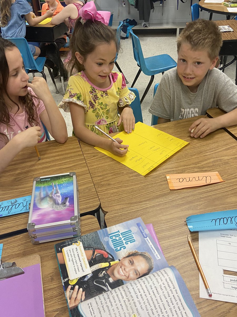 strader268's tweet photo. Adjectives and giant post it notes. #titantrue #secondgraderocks https://t.co/ztD9SeSZ6d