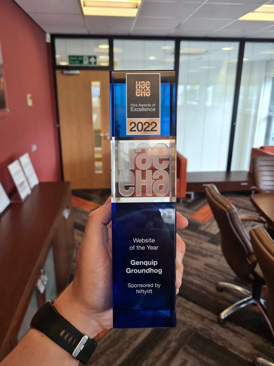 What an Achievement 🥇

We won Website of the Year at the Hire Awards of Excellence!

A Huge thanks goes to <a href="/plumdesignuk/">Plum Design</a> for creating our website and bringing our virtual dreams into reality!

#GroundhogUKLtd #InnovationNotImitation #InnovationThatWorks #SiteWelfare