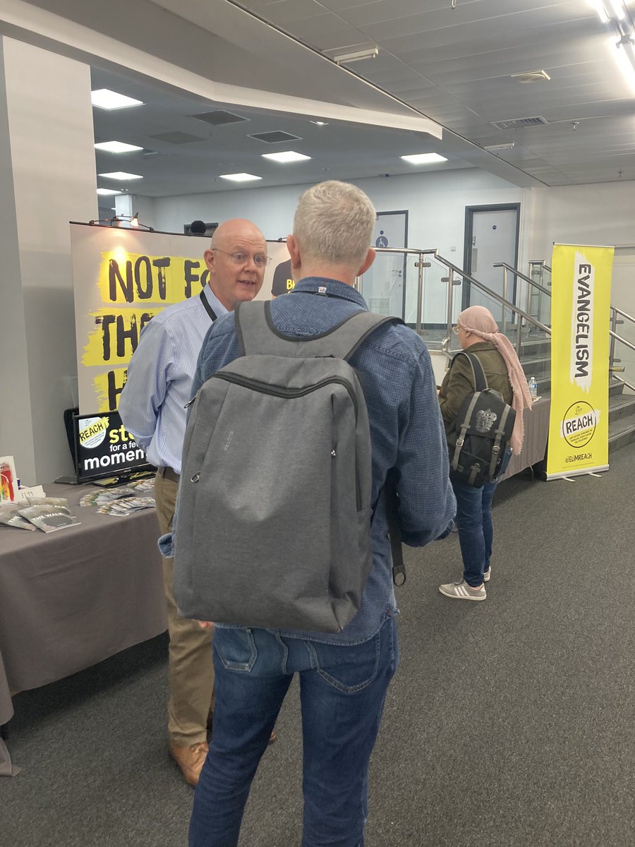 elimREACH's tweet photo. Come and see us downstairs in the exhibition area at ELS. We have some resources and would to chat about how we can serve you and your church. https://t.co/DiyCqW6BGC