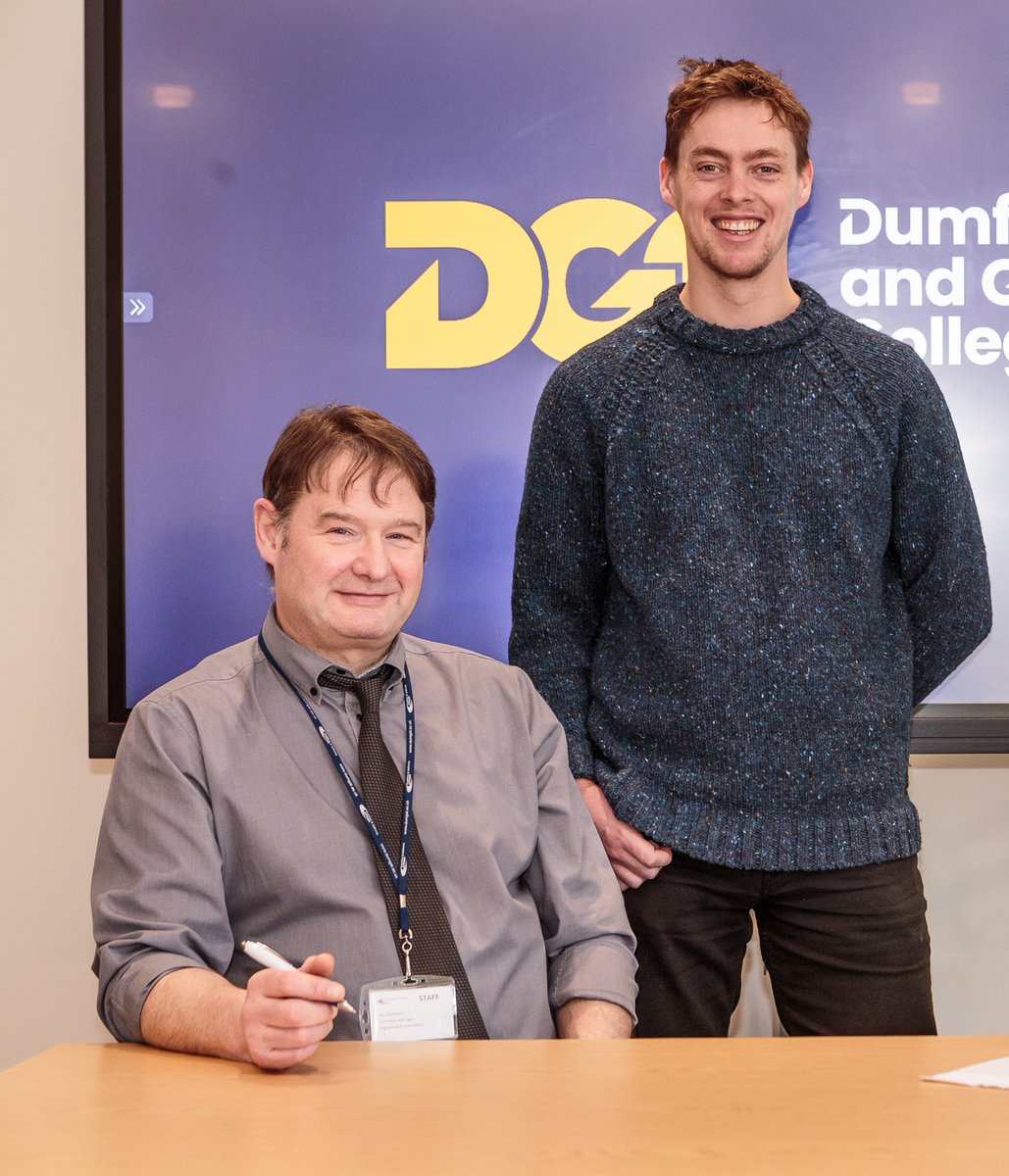 Really pleased to be working with <a href="/DandGCollege/">DandGCollege</a> to support students to live, study and work in the region shorturl.at/qxD23 
#renewables #students #beststart