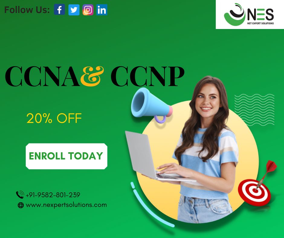 NESnetworking's tweet photo. Want to grow your career prospects?
Enroll in CCNA Course at NES & see your dreams coming true.
To know more :
Contact us : +91-9582-801-239
Email : info@nexpertsolutions.com
#cisco #CCNA #networking #IT #training #bestinstitute #ciscocourses #nes #netexpertsolutions https://t.co/eMP4Z80YmA
