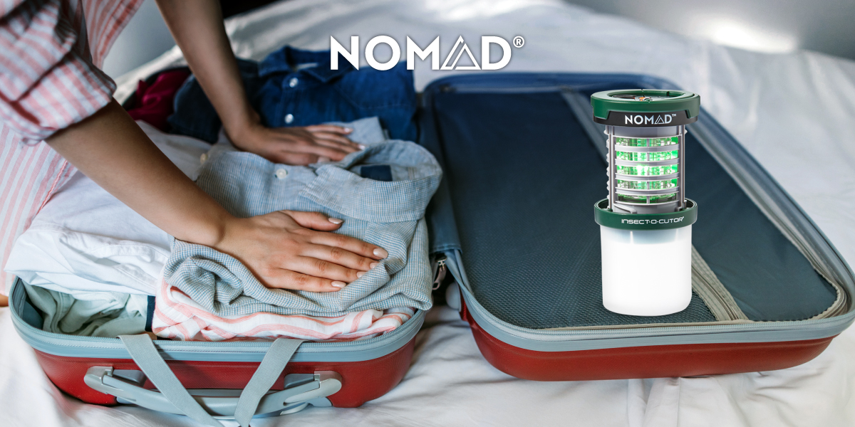 Whether you're taking a staycation this year, or travelling abroad, the Nomad is compact enough to fit in a suitcase. Stay protected from a wide range of flying biting insects with the Insect-O-Cutor Nomad. Available from <a href="/ToolstationUK/">Toolstation UK</a>  #InsectOCutor #Nomad #Flykiller