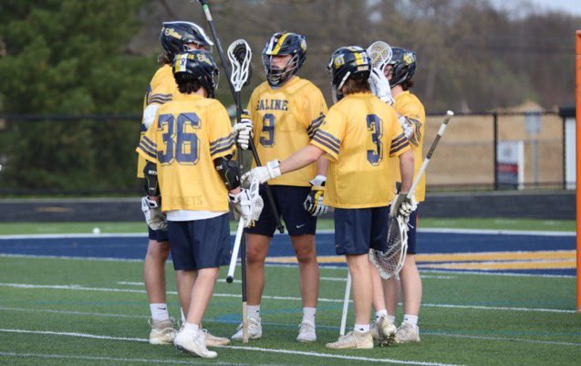 Played away against a strong Clarkston team last night. Came up short in OT.  Proud of how <a href="/SalineLax/">Saline Boys Lacrosse</a> battled.  Maybe the best game I’ve ever seen Evan play.