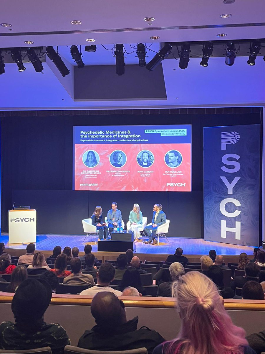 The wonderful <a href="/drrosalindwatts/">Dr. Rosalind Watts</a> w/ <a href="/IanRou/">Ian Roullier</a> (<a href="/PsyPANglobal/">PsyPAN</a>) @Rorylamont &amp; <a href="/drcatherinesb/">Catherine Schuster-Bruce</a> discussing the importance of #integration &amp; patient/peer #support after #psychedelic #therapeutic #treatment.

Please do check out Ros’s brilliant ACER integration programme for more info 🙏🏽