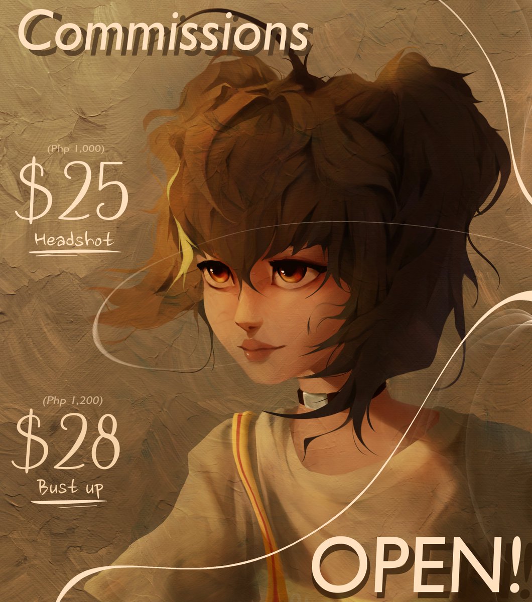 Cj7draws's tweet photo. COMMISSIONS ARE OPEN!!🌸

Hello!! I'm Aki, a Filipino artist, and I'm opening commissions to save up funds for my medical care and my everyday expenses!^^ 

🌸I'm opening 5 slots for this month! 
🌸Rt's and likes are appreciated!! Thank you so much~ (づ˶•༝•˶)づ♡ https://t.co/wSNNsIx1zD
