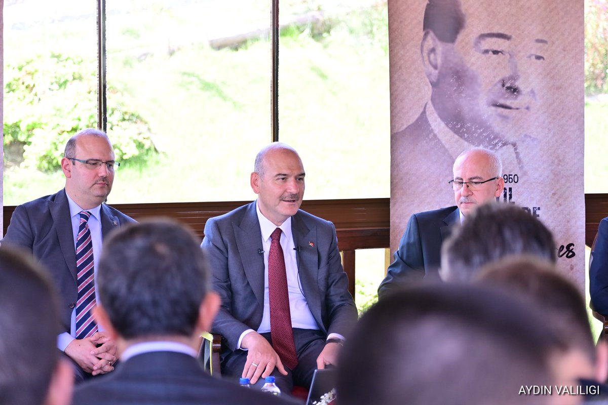 AydinValiligi's tweet photo. İçişleri Bakanımız Sayın Süleyman Soylu ve Valimiz Sayın Hüseyin Aksoy’un katılımıyla Adnan Menderes Müzesi’nde 14 Mayıs 1950: Demokrasiye Geçişin 72. Yılında Adnan Menderes ve Türkiye Demokrasi Tarihi forumu düzenlendi. https://t.co/LEs8HXw7jY