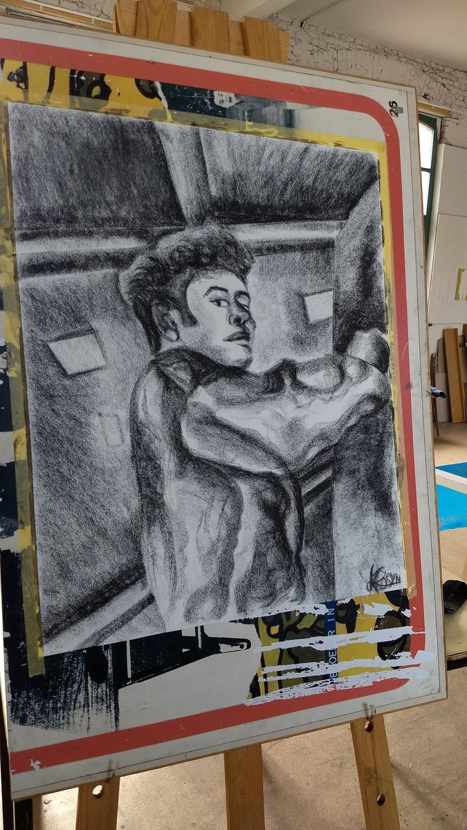 The way artists took a selfie before pics were possible 😏