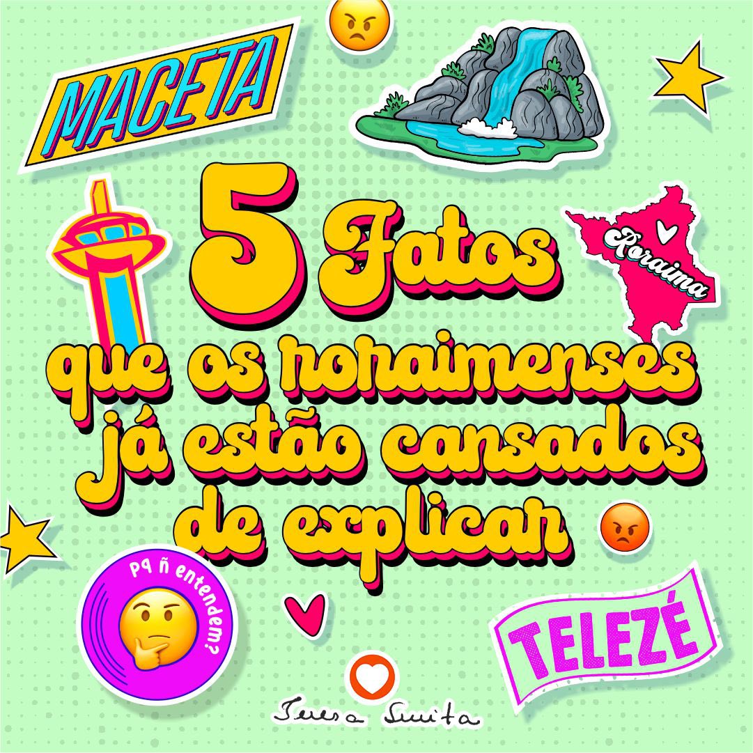 Teresa_Surita's tweet photo. Será que a gente vai ter que montar um manual sobre Roraima? Tô vendo que sim! rs Brincadeiras à parte, não tem 1 roraimense que ñ fique chateado quando erram o nome do nosso estado, né? E quando trocam o nosso mapa no Jornal Nacional? Segue o fio e d�� RT pra + gente se informar https://t.co/6y6bJqFvim