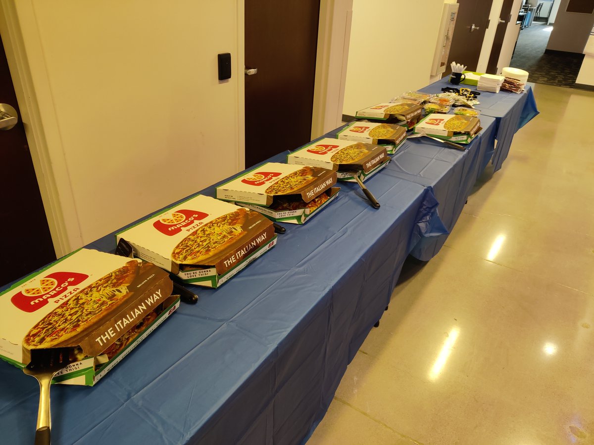 CLEpy's tweet image. It was great having CLEpy in person again, thanks goes out to Trimble for providing us refreshments and an awesome venue as well as Joe Sadoski for a insightful talk about useful Django patterns.
Hope to see you all again in the next CLEpy.
