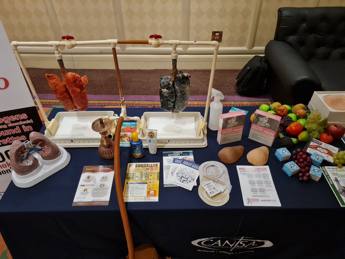 CANSA's tweet photo. CANSA can help employers reach Sustainable Development Goals though our #CANSAEmployeeWellness Programme to ensure employees can benefit from the educational talks, interactive exhibitions and cancer risk-reduction screenings that we can offer.

https://t.co/aoAAMvaOFO https://t.co/hF1ALpcGWd