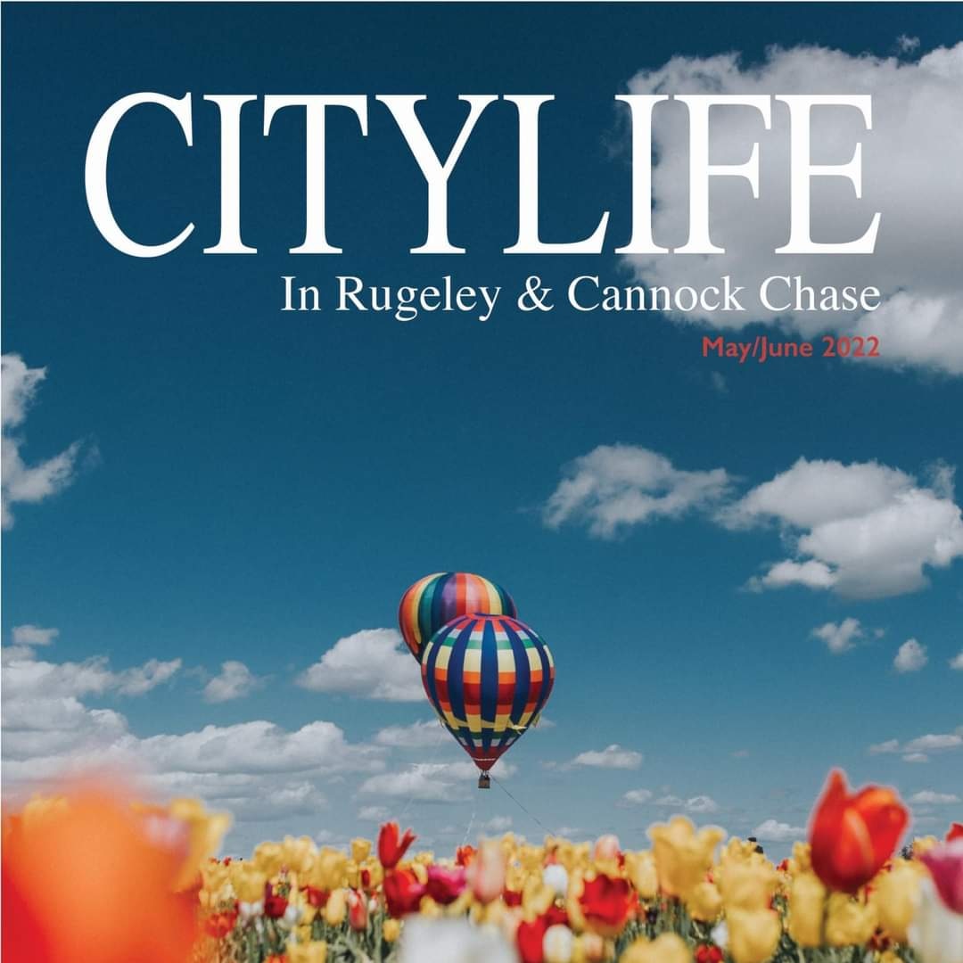 Up, Up and Away...with our beautiful cover photo of our out-now May and June Rugeley and Cannock Chase edition magazine!! If you don't receive a copy you can read it for free online now at: yumpu.com/en/document/re… #NewProfilePic #rugeley #cannock #hednesford #magazine