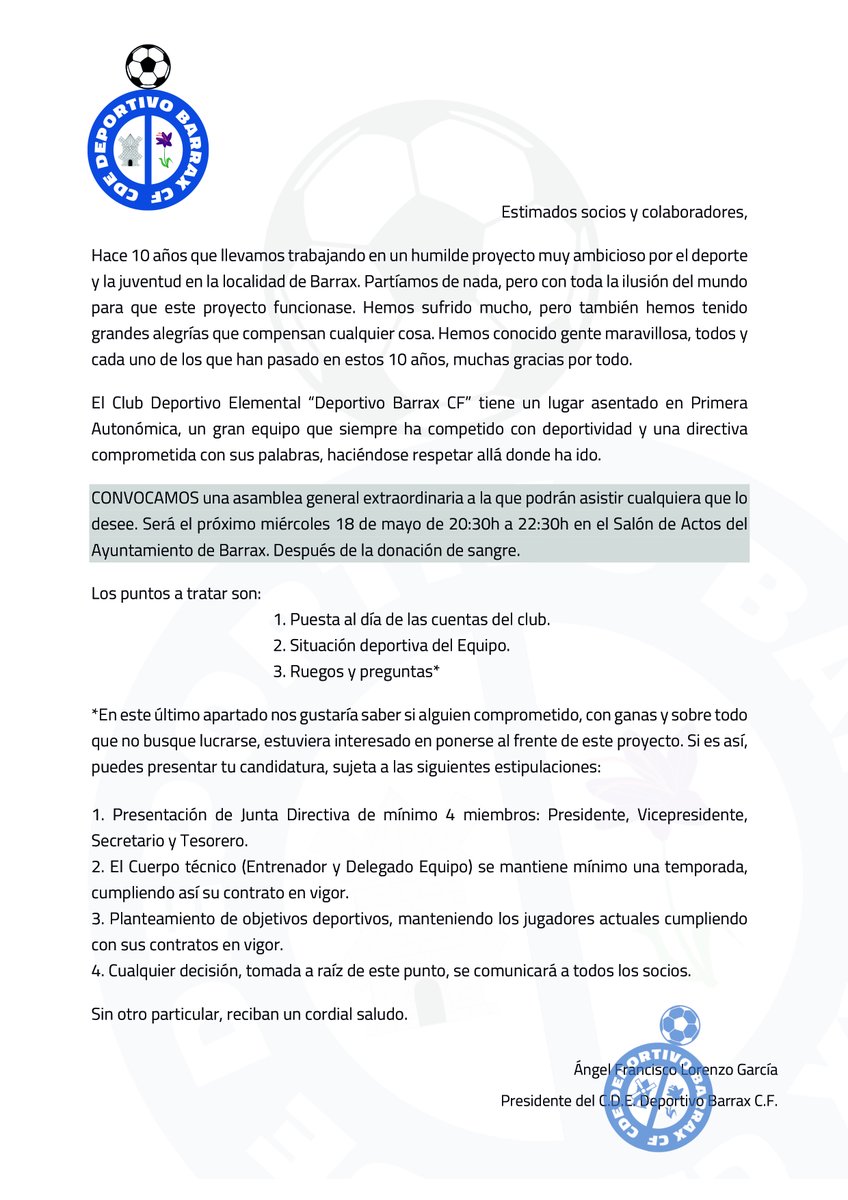 ⚠️ COMUNICADO OFICIAL ⚠️