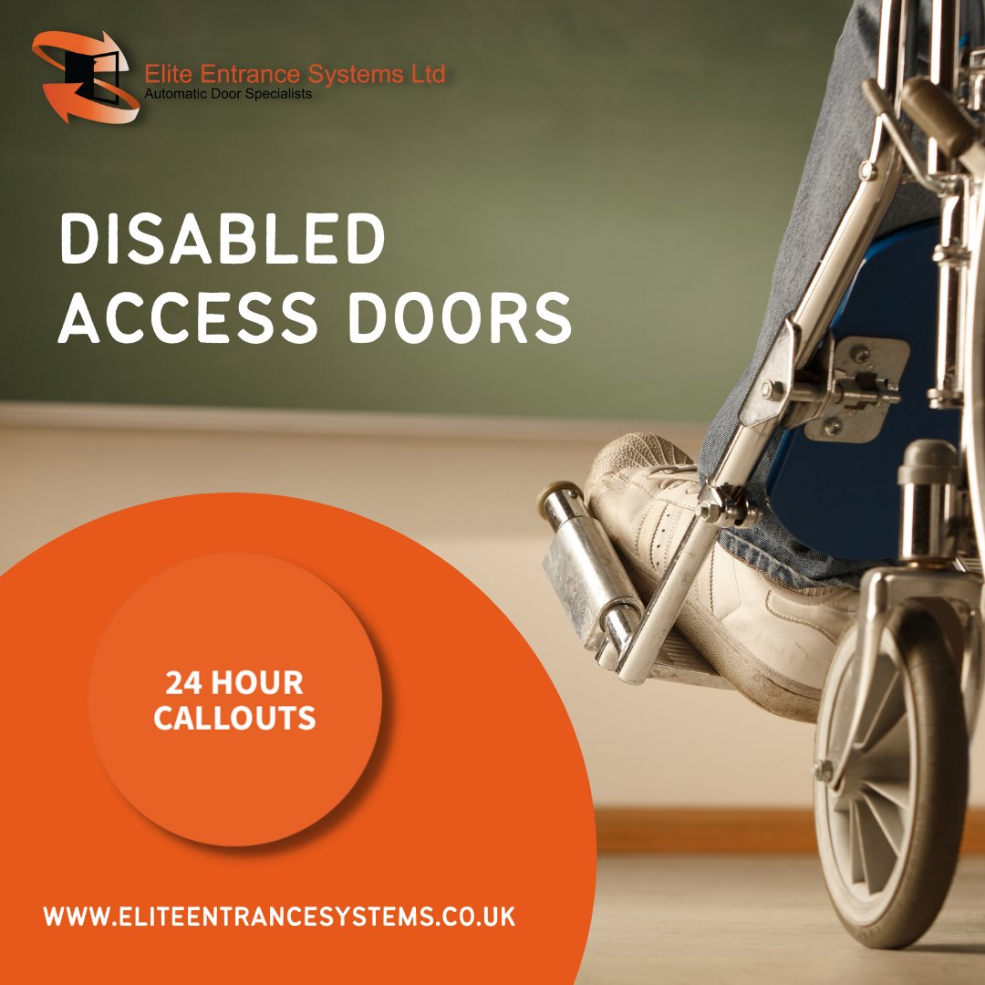 You can count on Elite Entrance Systems to be the friendly, helpful, and efficient team you’ve been looking for. Get in touch today for all your disabled access needs >> eliteentrancesystems.co.uk/disabled-acces…