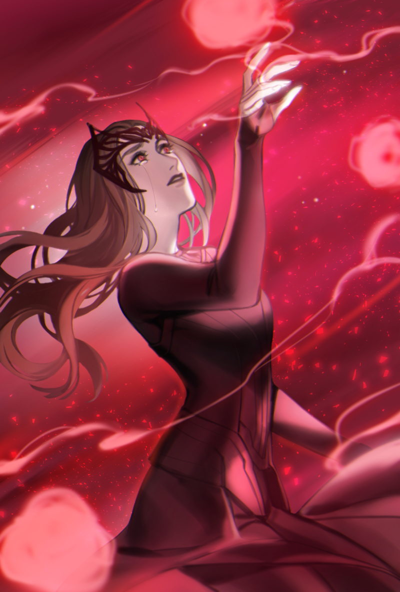 「Scarlet Witch 」|reammmrrr🥶のイラスト