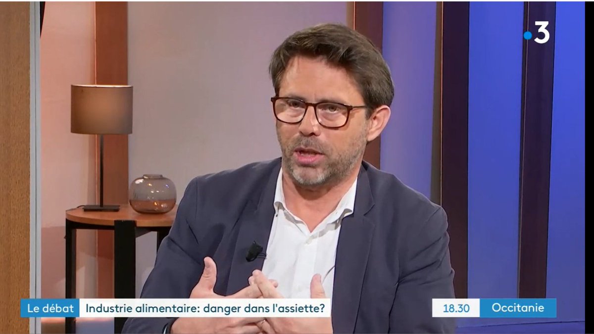 MEDEF31's tweet photo. A VOIR ⏯️|
@ponau, président du #Medef31 sur @F3Occitanie
dans l'émission le #18h30 consacrée à la sécurité alimentaire : "Industrie Alimentaire : danger dans l’assiette ? "
https://t.co/f6YrWoUuNU https://t.co/z1IZkJdswX