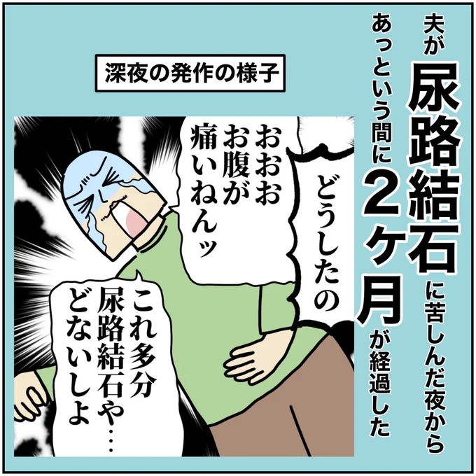 夫、恐怖の尿路結石から早2ヶ月。
石が出てきたかって???

出てきてない。

続きはここから
https://t.co/lXCYouhaXu

#ババアの漫画 