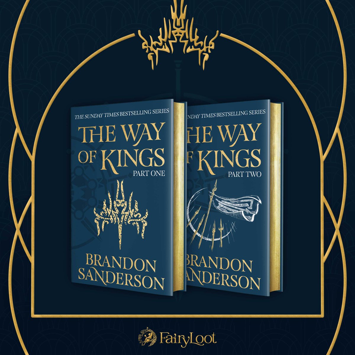 FairyLoot's tweet photo. Thank you all so much for your patience whilst we rescheduled the sale for The Way of Kings Exclusive Set! https://t.co/GKmBSnARhc