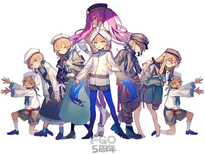 開催中のキャストリアのPUで、5周年の時に描かせていただいた礼装も引けますわよ😘よろしくお願いします 