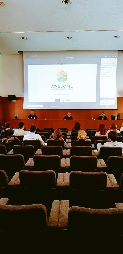 AWESOME_PRIMA's tweet photo. We are very pleased to finally be able to host our first in-presence General Assembly, in @FEEMit
#PRIMAProjects @PrimaProgram #Research #Innovation @EuScienceInnov #nexus #WEF
@EU_H2020 #WEFNexus #WEFE #hydroponics #lab https://t.co/Z5DEN0aqAL
