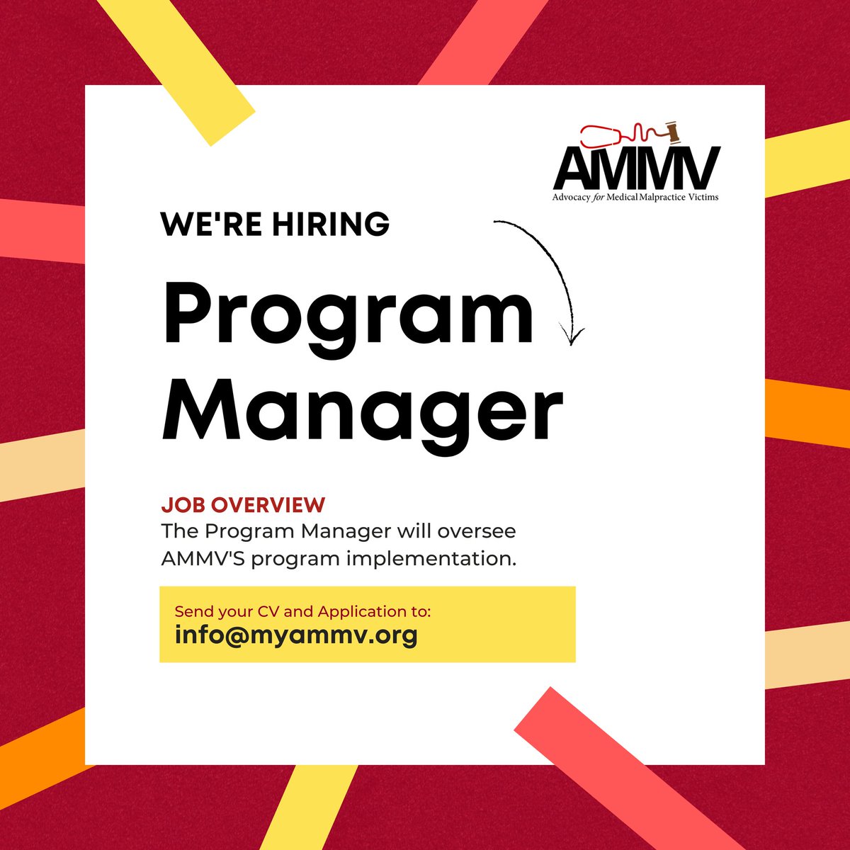 my_ammv's tweet photo. WE ARE HIRING❗️❗️❗️

All interested applicants should Find the necessary information relating to this job opening in the comments section. https://t.co/8fD4iK3klu