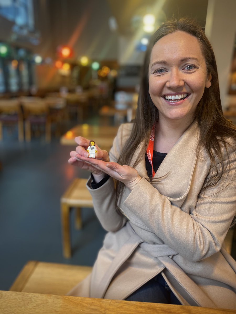 DrGerryG's tweet photo. Warmest congrats *Dr* Linda Ní Chianáin #PhD officially positive! 🎉  Immense pleasure to supervise (with @drjennyjohnston) Would do it again in a heartbeat. Her work is invaluable in how best we work with #SimulatedParticipants #personcentred (+lego bookends to the journey⬇️!) https://t.co/ZteaW9X8kJ