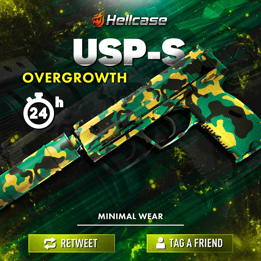 👇 Tag The Best Friend &amp; Like
🚀 Follow us
🔥 Retweet this post
😎 The last winner was <a href="/Demmani98/">Hamid Demmani</a> 
 
#hellcase #csgo #csgoskin #csgoskins #csgoskinsgiveaway #csgocases #csgocase #hellcasegiveaway #csgoskinsfree #csgoskinsgiveaway