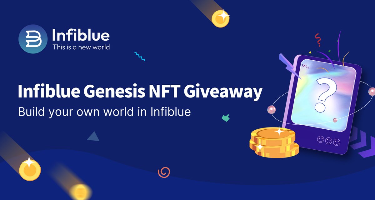 ❗Infiblue FREE NFT #Giveaway Phase I ❗
🔻🔺🔻🔺🔻🔺🔻🔺
🎯
9850 Winners, each will receive a new and shiny NFT!
Follow #Airdrop bot to start!
📃
Airdrop bot for Infiblue ：t.me/Infiblue_airdr…
🎁
Good luck