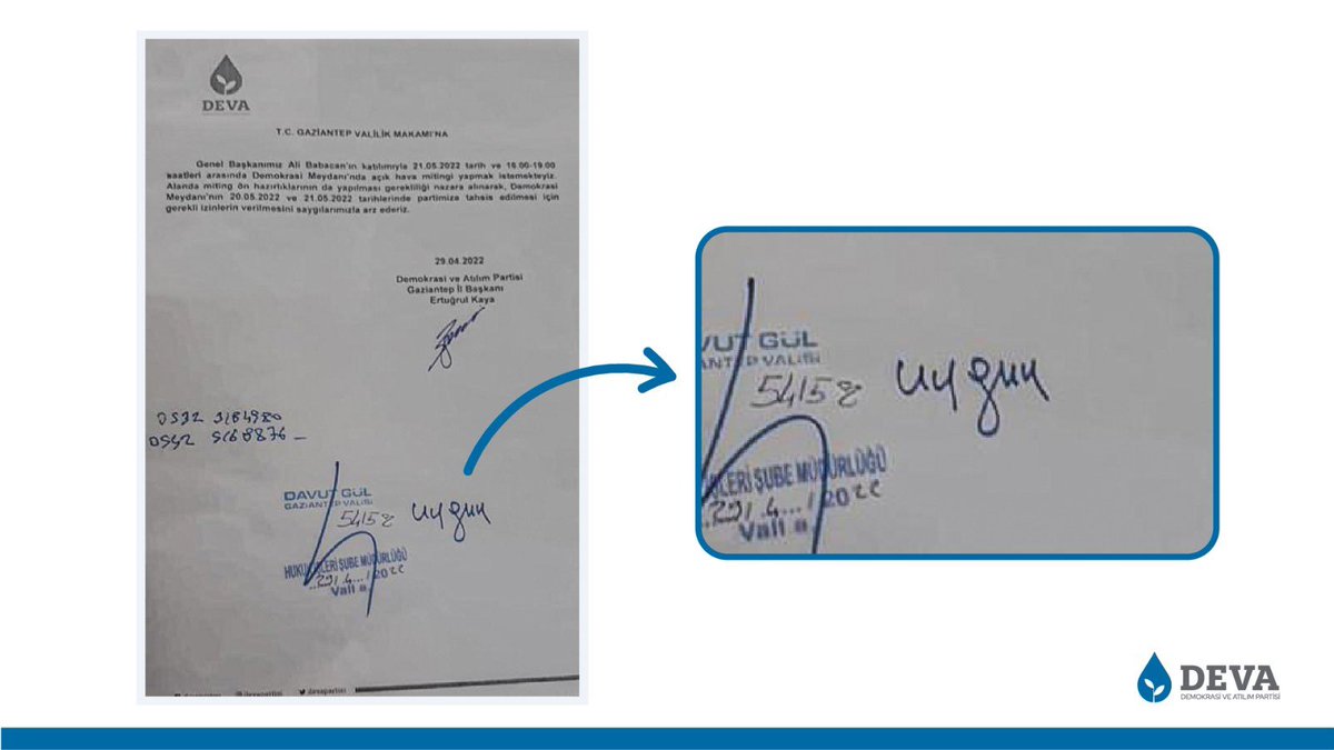 smsttnsarigul's tweet photo. Her yönüyle fiyasko...
İlk önce izin verilen miting için sonra evrakta tahrifat yapılarak yasaklandı. DEVAnın yükselişinden bu kadar korkmanız istikametimizin ne kadar doğru olduğunu gösteriyor. 
#devaengellenemez https://t.co/UVkpB0Zf9R