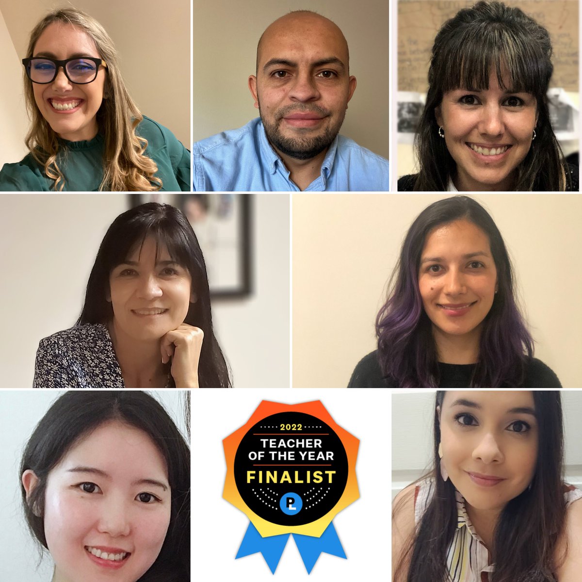 ParticipateLrng's tweet photo. Say hello to our 2022 Participate Learning #TeacherOfTheYear finalists! 👋

Stay tuned as we begin to introduce these incredible individuals over the next few days. #UnitingOurWorld https://t.co/80z7DkLgIA
