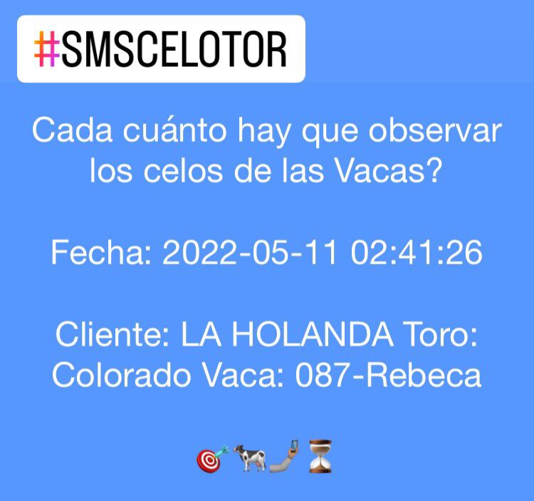 <a href="/CELOTOR/">CELOTOR</a> la detección de celo de #vacas 100% del tiempo, 24 horas al día, 365 días al año, como debe ser!!!