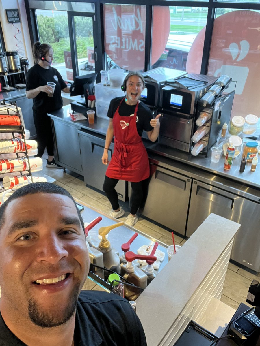 <a href="/LaylaHopkins4/">Layla Hopkins</a> Qualified for state in 4 events the day before and is up slinging coffee at 6am the next morning at <a href="/scooterscoffee/">Scooter's Coffee</a> ! Give the girl a raise! Making <a href="/MWestGirlsTrack/">MW Girl's Track</a> proud every day!