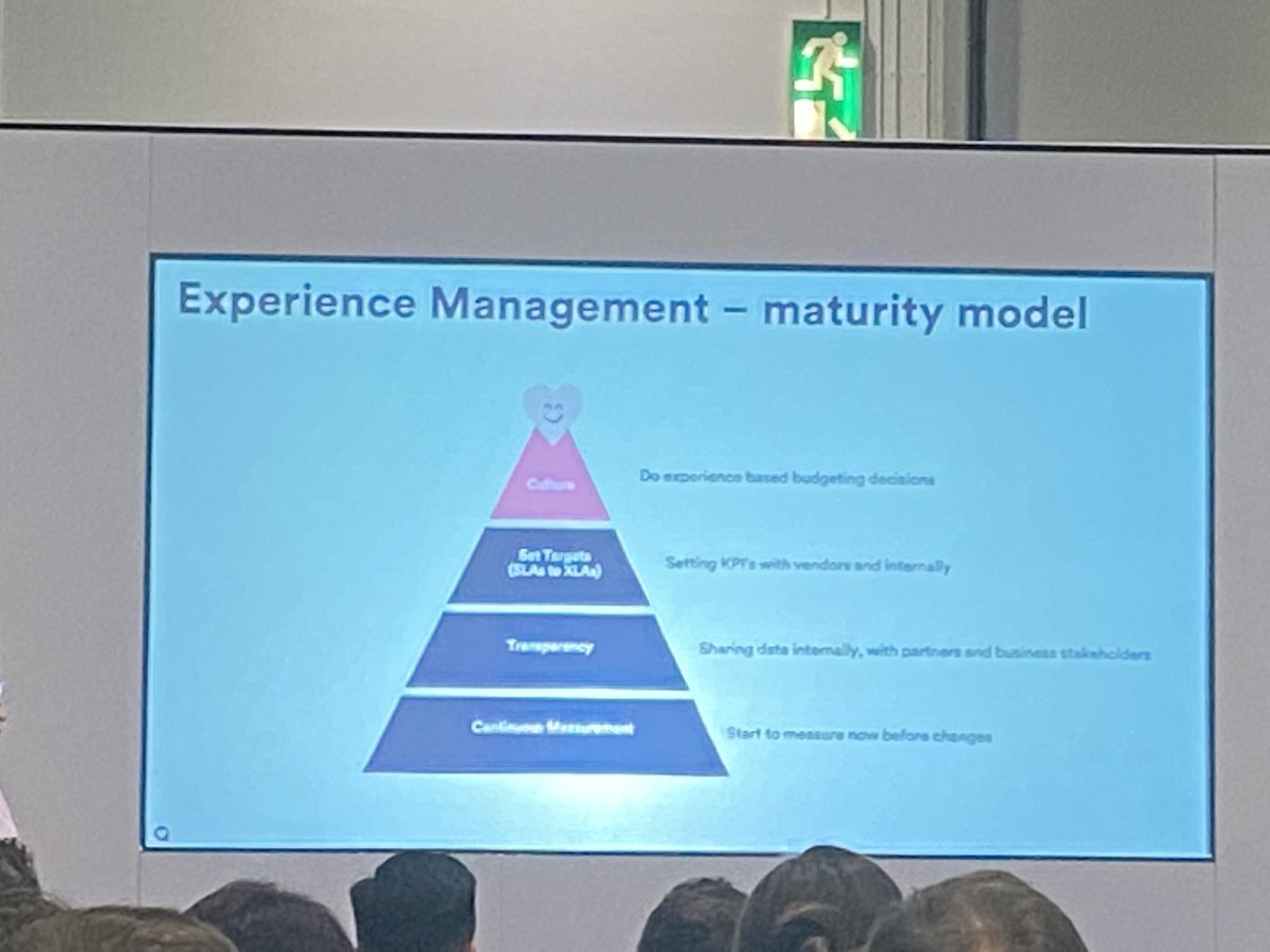 HardwickAndy's tweet photo. Great discussion about Experience Management and how to improve the experience end-users have with IT with @HappySignalsLtd https://t.co/ltr4k4muS3