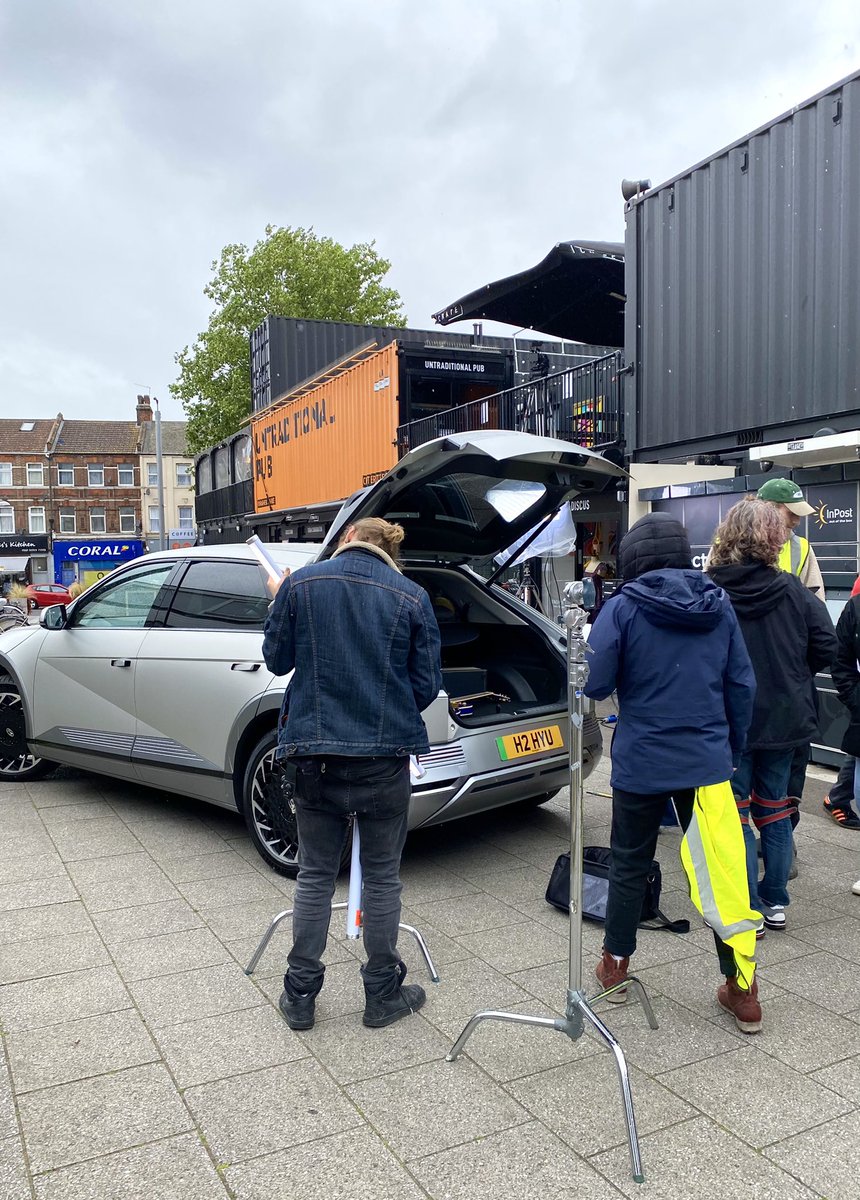 Hyundai_UK's tweet photo. It’s all happening at @cratesjs! We’re here creating #ElectricActsofKindness with IONIQ 5. ⚡️ https://t.co/DHCnQnl7k1