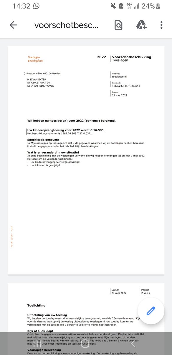 Thomasharms1's tweet photo. @Belastingdienst https://t.co/mjizF8s2To