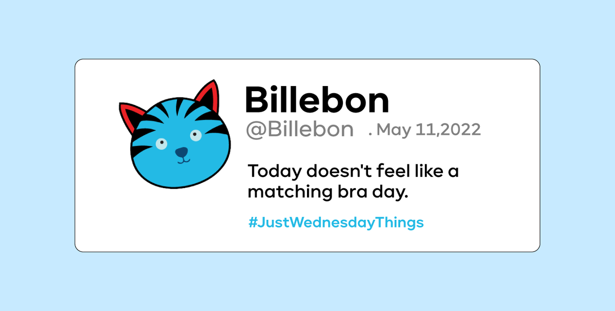 billebon's tweet photo. Yes, bra mood is a thing!
#billebon #bontoslay #wednesdaythings https://t.co/dy0q6sjZ8h