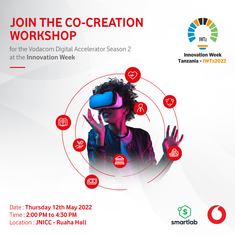 SmartLab255's tweet photo. 1 more day! We are excited to participate in the #IWTz2022 

Come and be a part of the VDA Season 2 workshop, we would like to co-create with you. 

Register NOW https://t.co/WEqVRyGeMA

#accelerateyourgrowth #innovateafrica #startupstz #innovationforsustainabledevelopment https://t.co/PBUxLoeLqh