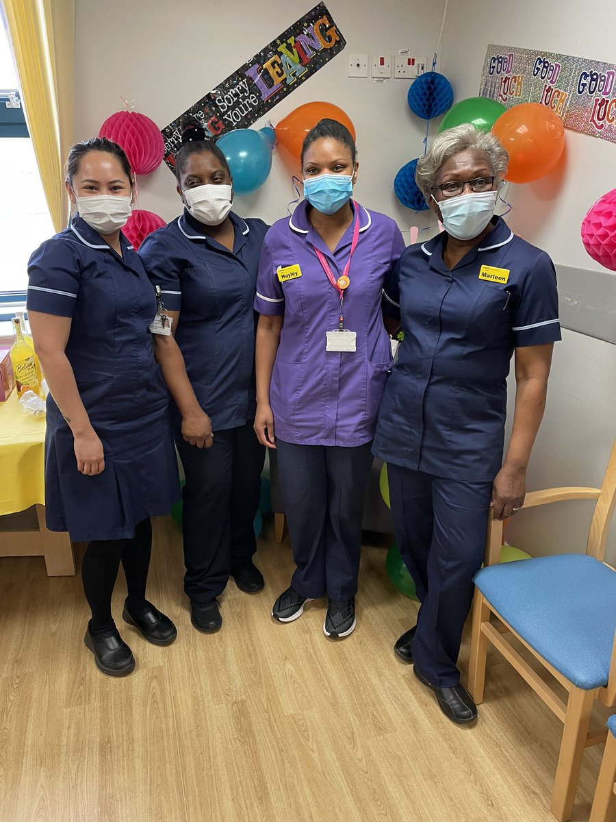 Today at QEH the Matrons have wished Matron Hayley a very fond farewell and good luck for her promotion in pastures new. She will be very missed by us all