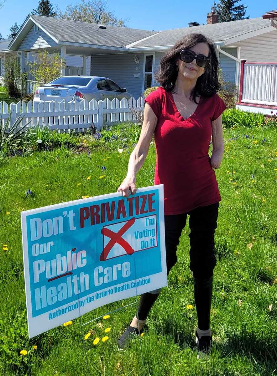 cmpcaron_caron's tweet photo. Tell #Ford HANDS OFF OUR HEALTHCARE! Vote them out! #2June2022 

#StopPrivatisation #FordisKillingOntario #FordknewaboutPostInfection #HealthcareIsARight  #healthcare #seniorcide #Eugenics @SaveONHC @OntarioHealthC #NoMowMay #dogbitelady
https://t.co/4mMIzkGKYo https://t.co/NoySVCm2g4